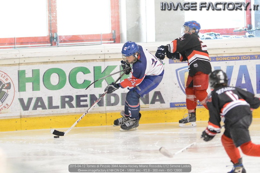 2015-04-12 Torneo di Pinzolo 3944 Aosta-Hockey Milano Rossoblu U12 Simone Lodolo